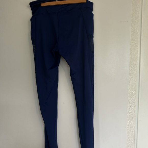 Kaira Active leggings, women’s L; gently used; bright blue/Ankle length - Picture 6 of 9